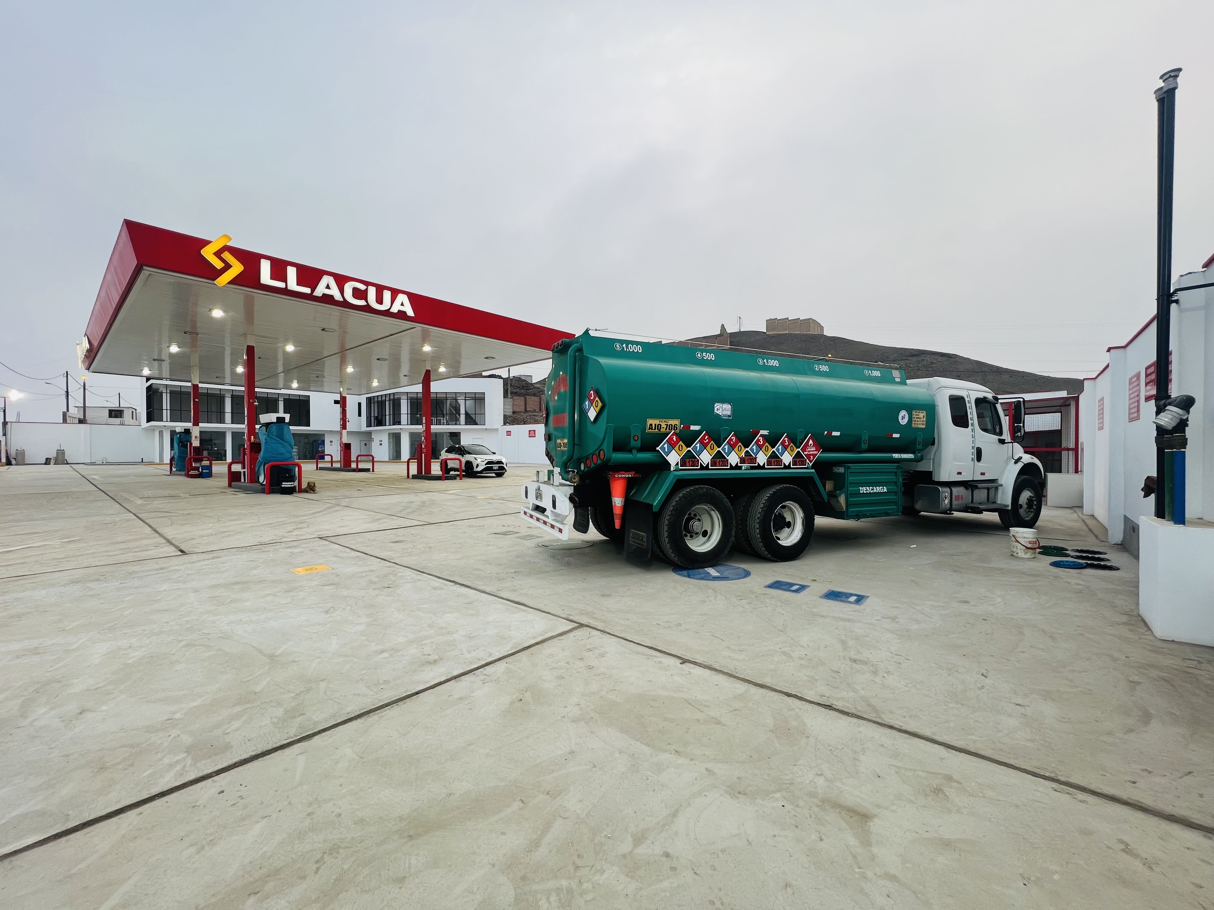 Descarga de combustible